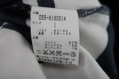 PEARLY GATES(パーリーゲイツ) ポロシャツ ネイビー レディース 1 055-6160514 B-8