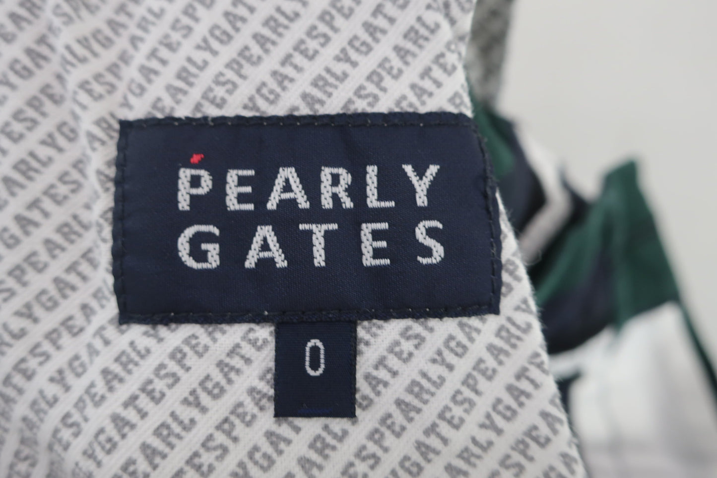 PEARLY GATES(パーリーゲイツ) ハーフパンツ 緑紺チェック レディース 0 055-6132320 B-6