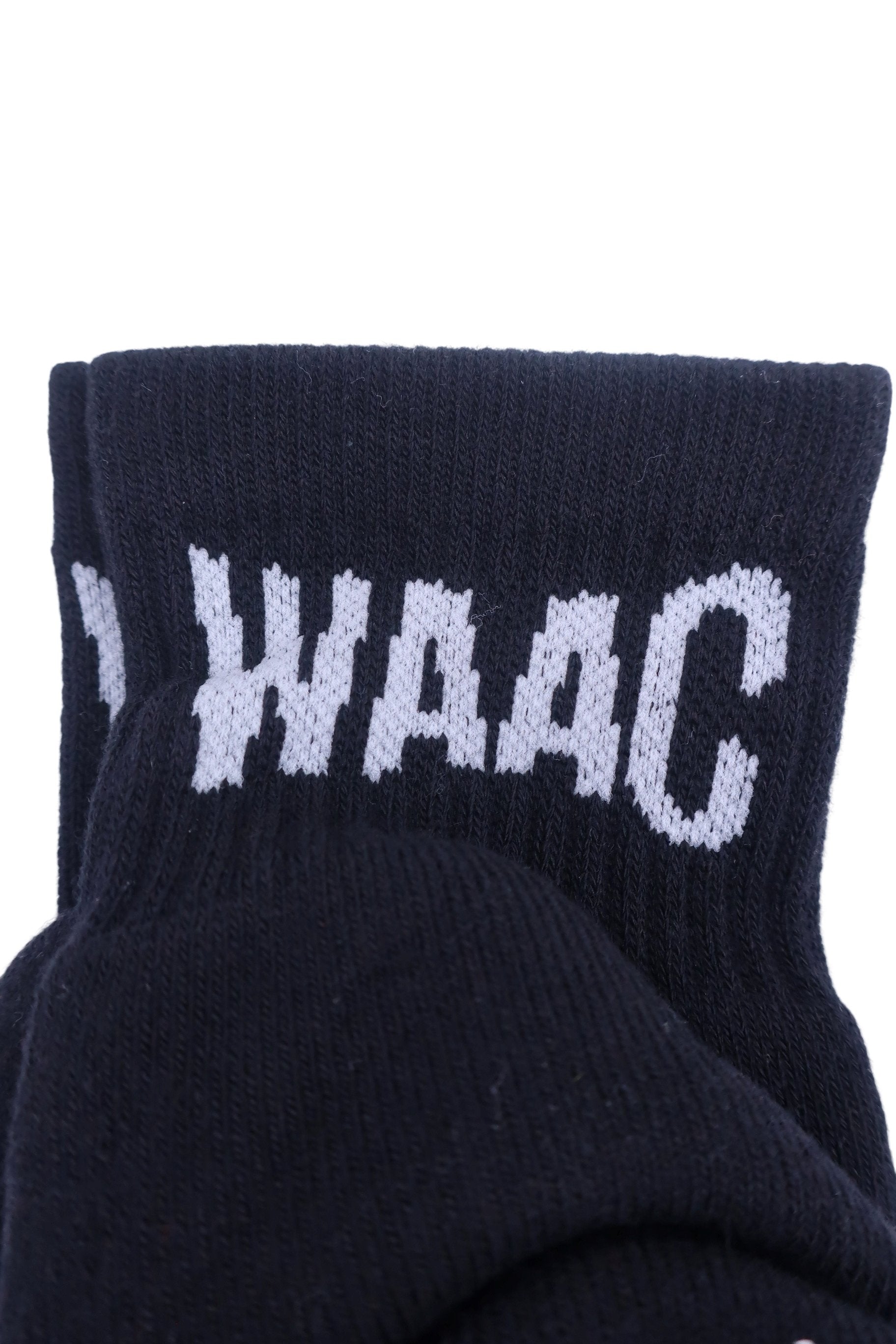 WAAC(ワック) ソックス 黒 レディース 1098(フリーサイズ) N-5