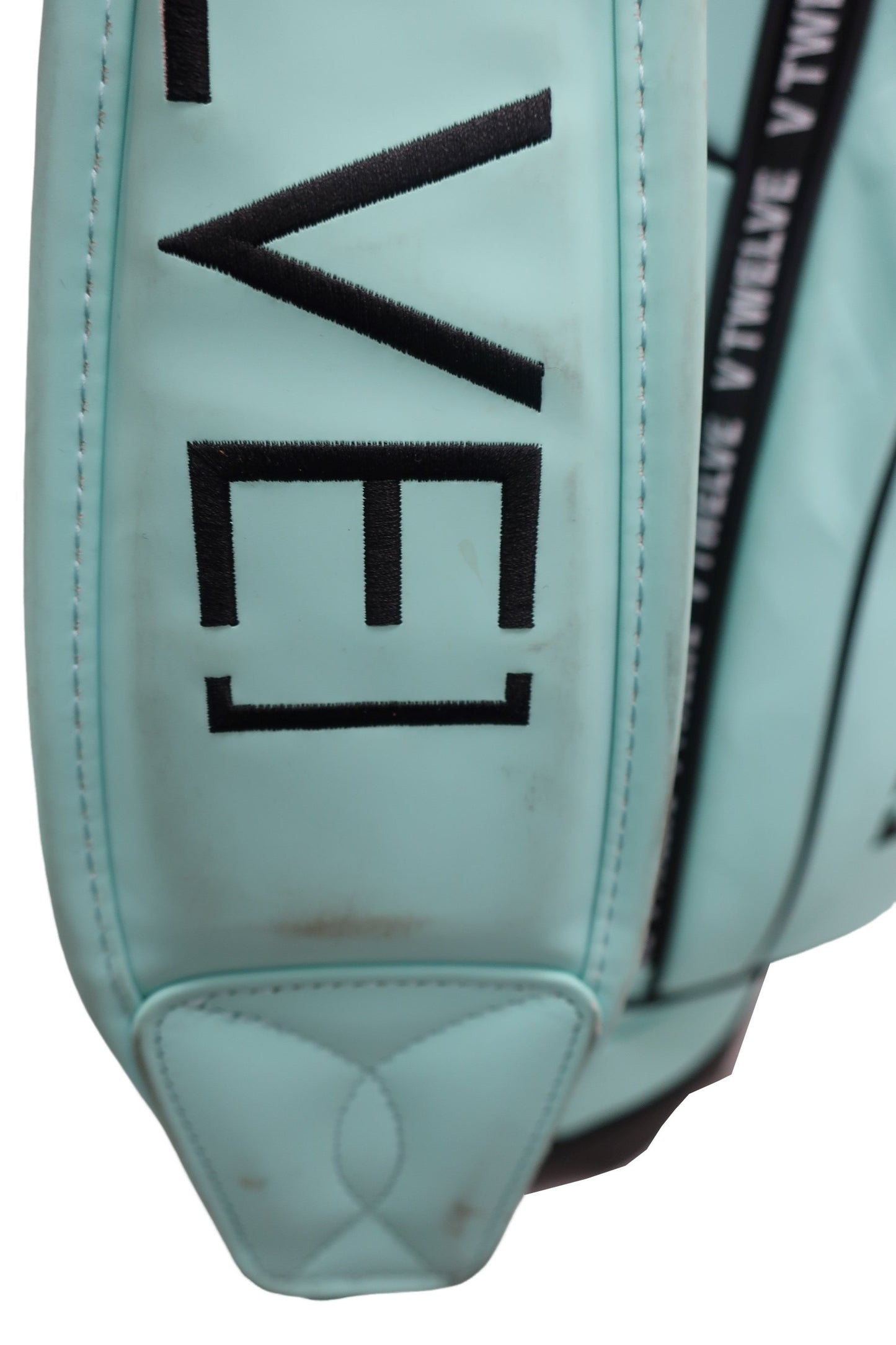 V12(ヴィトゥエルブ) スタンド式キャディバッグ ミントグリーン 9インチ 重量3.7ｋｇ 5分割 v122310cb03 B-3