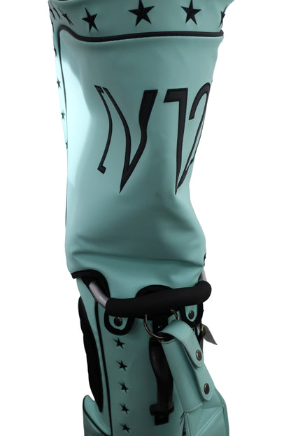 V12(ヴィトゥエルブ) スタンド式キャディバッグ ミントグリーン 9インチ 重量3.7ｋｇ 5分割 v122310cb03 B-10