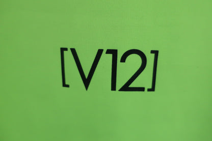 V12(ヴィトゥエルブ) 半袖モックネックシャツ イエロー レディース 2 V122310-MK09 B-2