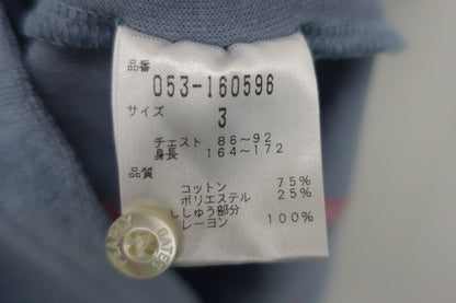 PEARLY GATES(パーリーゲイツ) ポロシャツ 水色 レディース 3 053-160596 B
