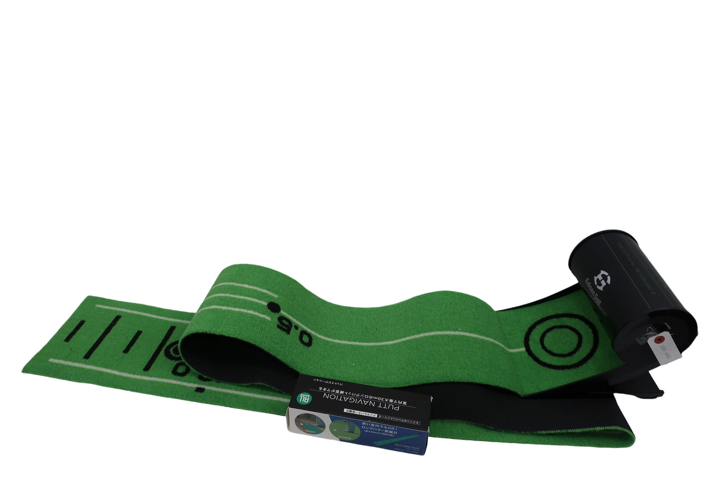 Edison Golf リターンマット パターマット デジタルパター距離計セット 234mm×180mm×185mm A-1