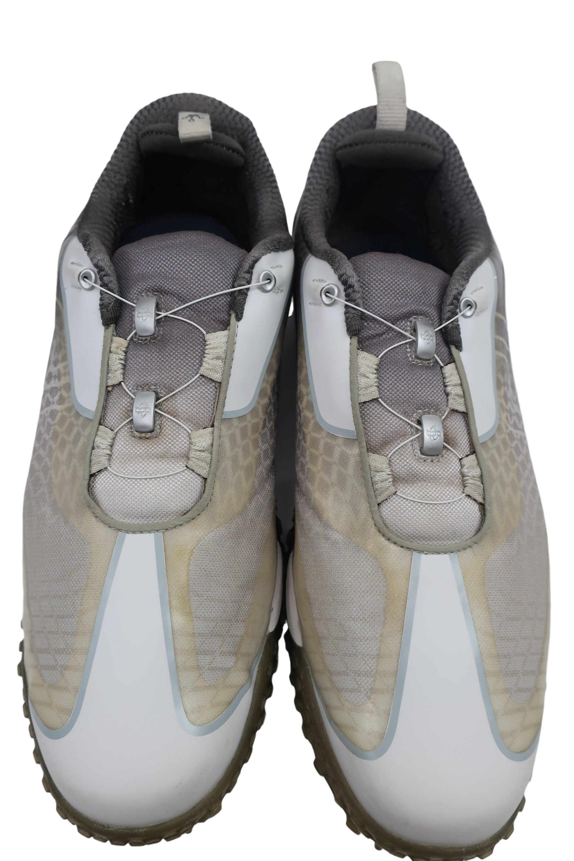 FOOTJOY(フットジョイ) ダイヤル式ゴルフシューズ 白グレー メンズ 27.5cm 57350J B-2