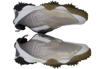 FOOTJOY(フットジョイ) ダイヤル式ゴルフシューズ 白グレー メンズ 27.5cm 57350J B-4