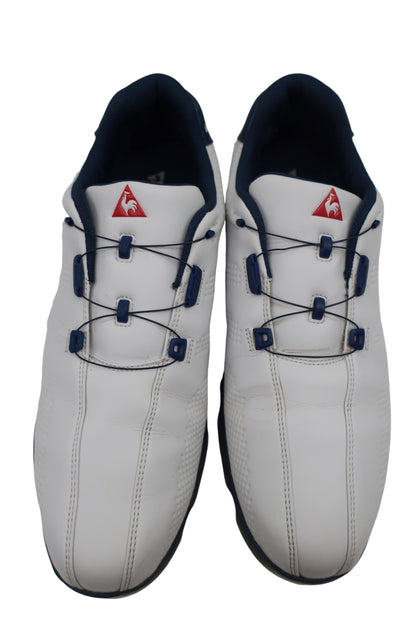 le coq sportif(ルコックスポルティフ) ダイヤル式ゴルフシューズ ホワイトネイビー メンズ 28.0cm QQ2NJA00 A-2