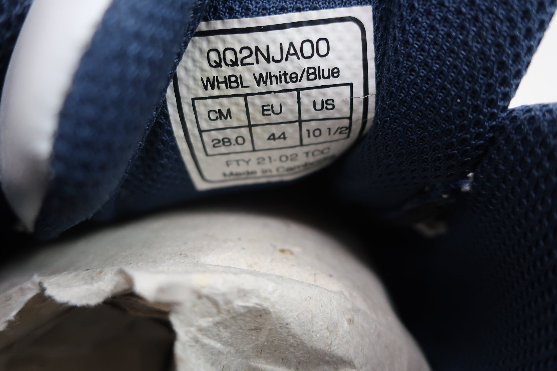 le coq sportif(ルコックスポルティフ) ダイヤル式ゴルフシューズ ホワイトネイビー メンズ 28.0cm QQ2NJA00 A-8