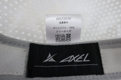 AXEL(アクセル) メッシュキャップ 白黒 メンズ フリーサイズ B