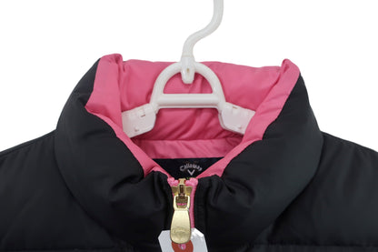 Callaway(キャロウェイ) ダウンベスト ピンク黒 レディース M 241-214822 B-3