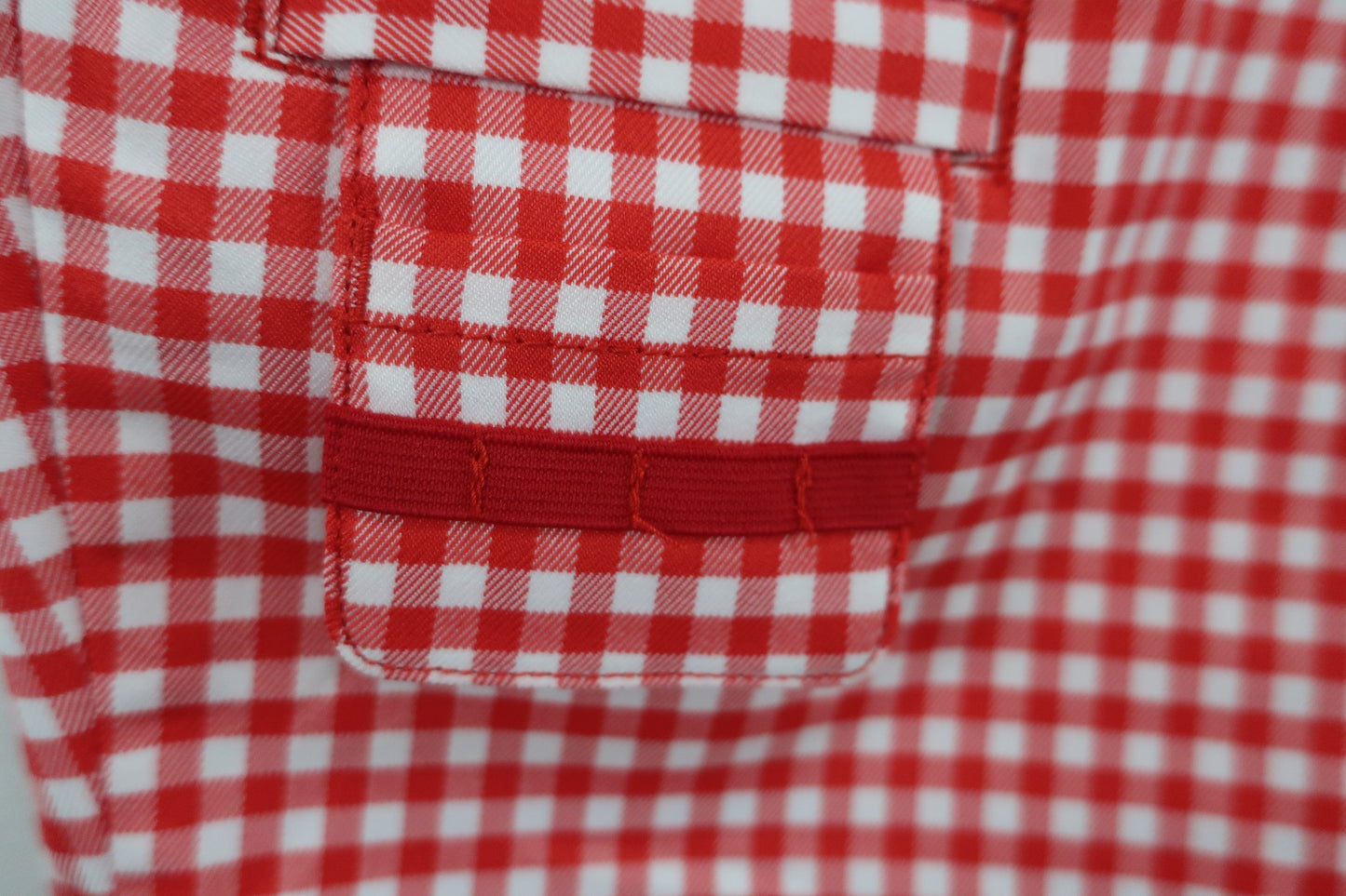 FILA GOLF(フィラゴルフ) ショートパンツ 赤白チェック レディース S A-4