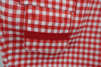 FILA GOLF(フィラゴルフ) ショートパンツ 赤白チェック レディース S A-4