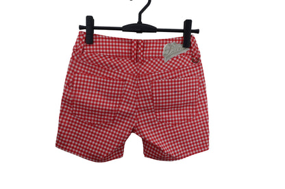 FILA GOLF(フィラゴルフ) ショートパンツ 赤白チェック レディース S A-5