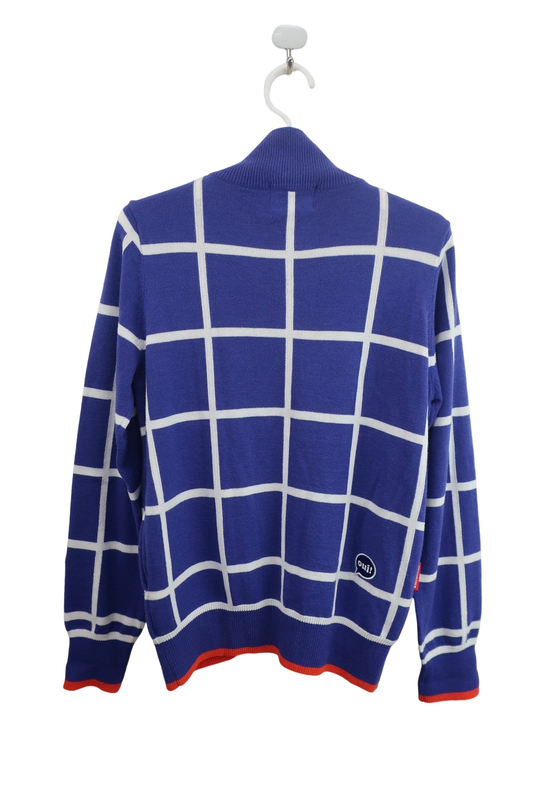 le coq sportif(ルコックスポルティフ) ニットブルゾン 紫 レディース M B-7