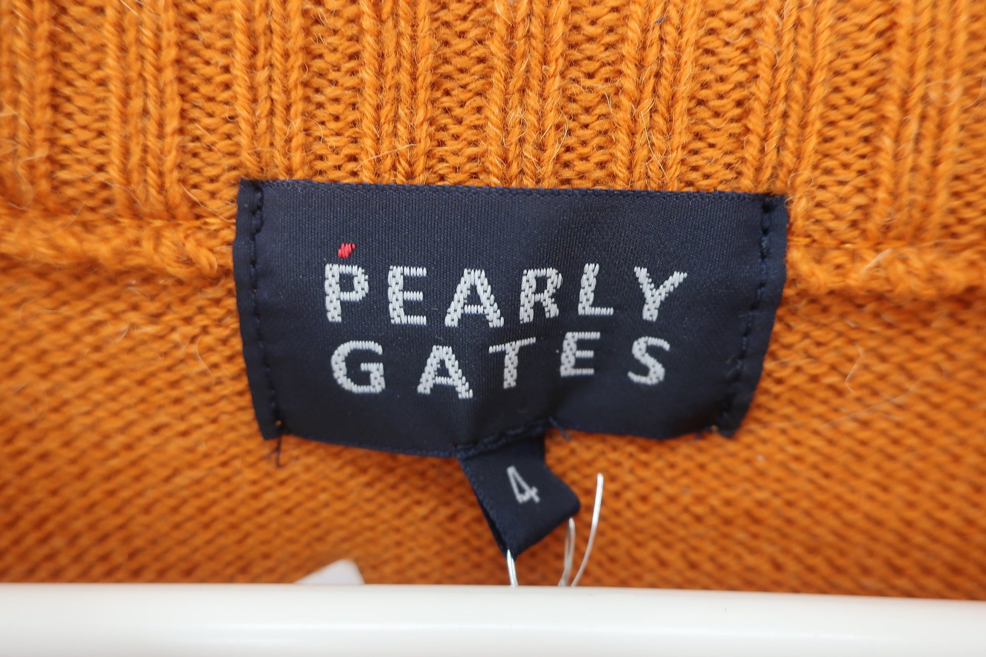 PEARLY GATES(パーリーゲイツ) セーター オレンジ メンズ 4 053-7170003 A-2