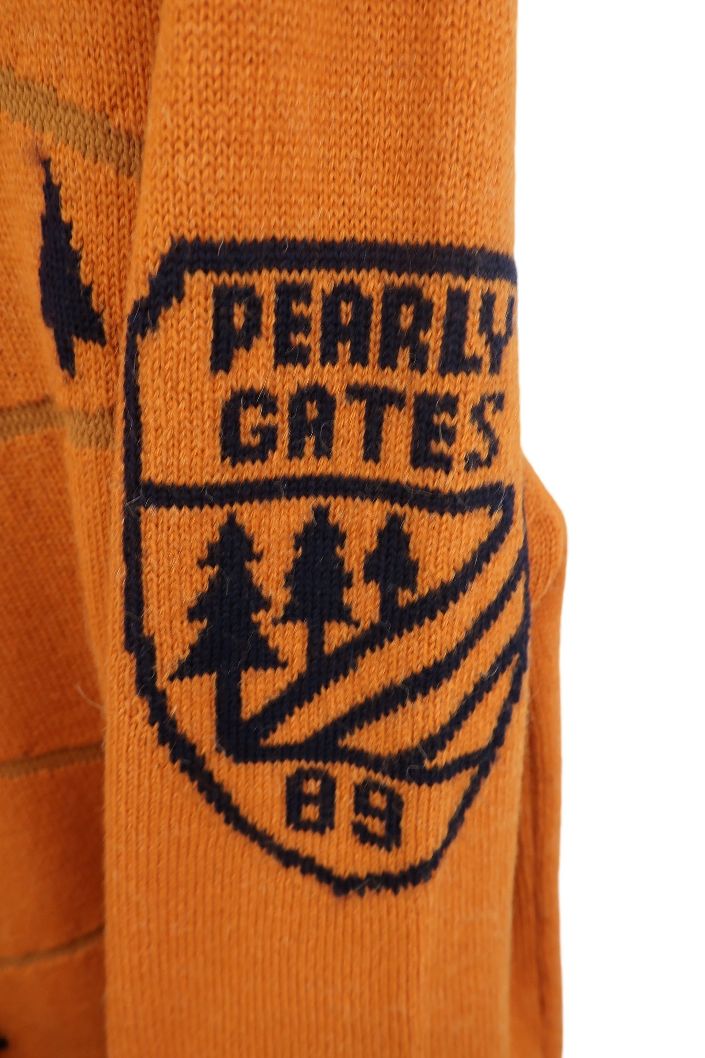 PEARLY GATES(パーリーゲイツ) セーター オレンジ メンズ 4 053-7170003 A-3