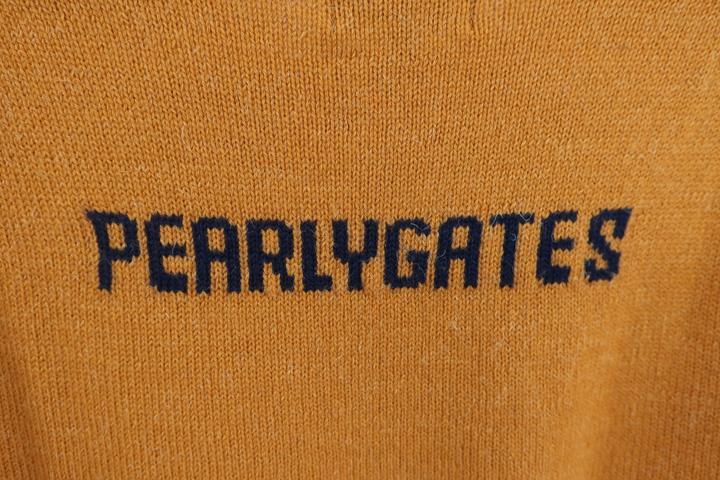 PEARLY GATES(パーリーゲイツ) セーター オレンジ メンズ 4 053-7170003 A-5