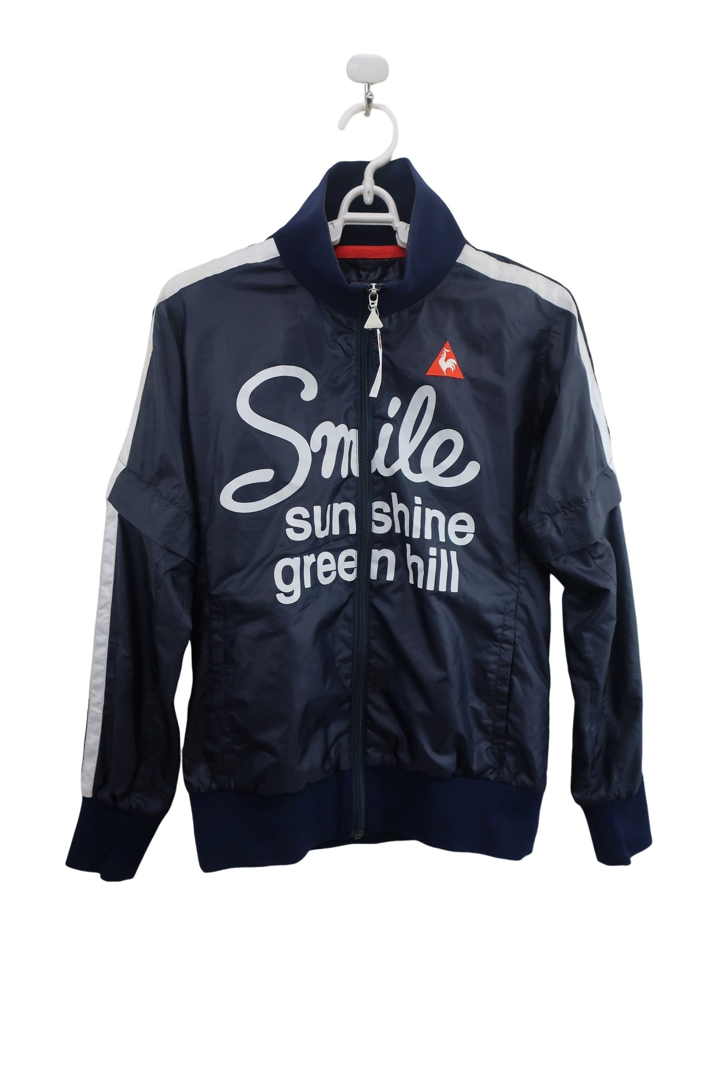 le coq sportif(ルコックスポルティフ) 薄手ナイロンブルゾン ネイビー レディース M B-1