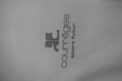 Courreges(クレージュ) ハーフジップシャツ 白 レディース 38 A-2