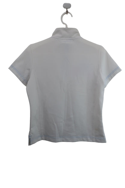 Courreges(クレージュ) ハーフジップシャツ 白 レディース 38 A-5