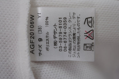 Courreges(クレージュ) ハーフジップシャツ 白 レディース 38 A-8