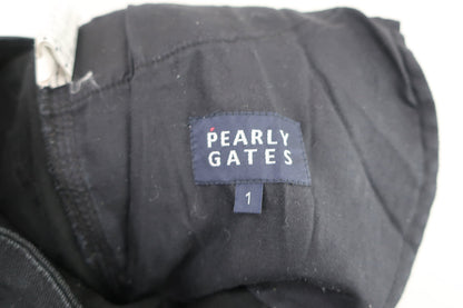 PEARLY GATES(パーリーゲイツ) パンツ 黒 レディース 1 055-131124 B-10