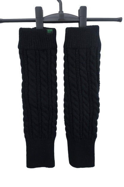 BEAMS GOLF(ビームスゴルフ) ニットアームウォーマー 黒 フリーサイズ A-1