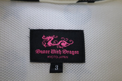 Dance With Dragon(ダンスウィズドラゴン) レインウェアトップス 白ドクロ柄 レディース 3 D2-703100 A-3