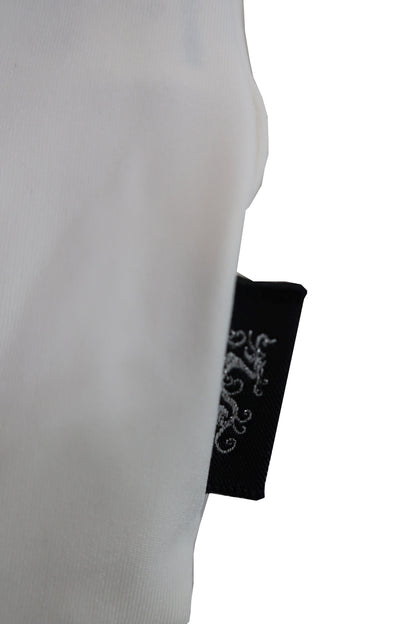 Dance With Dragon(ダンスウィズドラゴン) ハーフジップシャツ 白 レディース 3 D2-179110 B-4