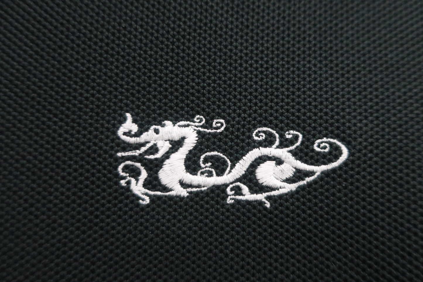 Dance With Dragon(ダンスウィズドラゴン) ハーフジップポロシャツ 黒 レディース 2 D2-178311 A-2