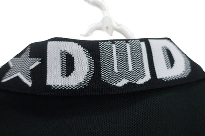 Dance With Dragon(ダンスウィズドラゴン) ハーフジップポロシャツ 黒 レディース 2 D2-178311 A-7