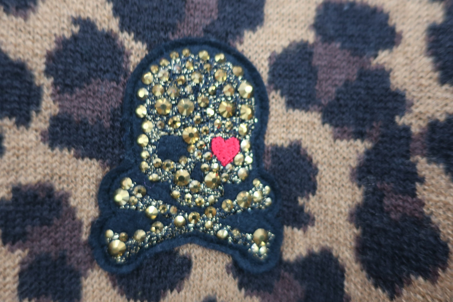 Dance With Dragon(ダンスウィズドラゴン) セーター レオパード柄 レディース 2 D2-611100 A-2