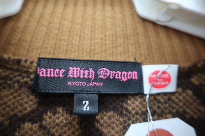 Dance With Dragon(ダンスウィズドラゴン) セーター レオパード柄 レディース 2 D2-611100 A-3