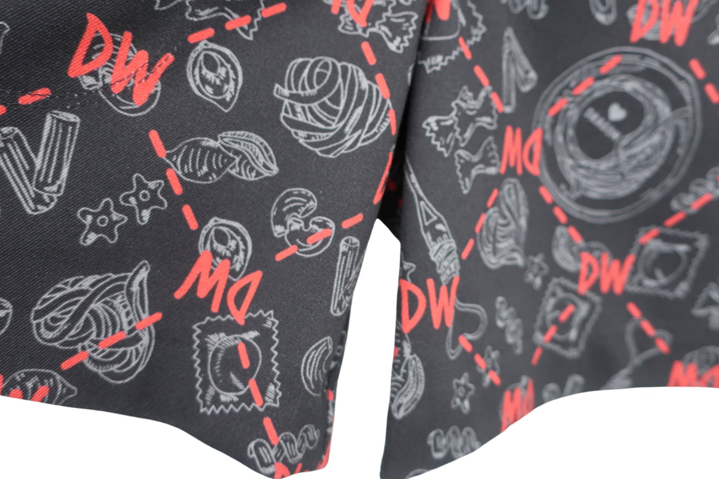 Dance With Dragon(ダンスウィズドラゴン) ショートパンツ 黒総柄 レディース 3 D2-410303 N-4