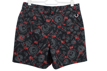 Dance With Dragon(ダンスウィズドラゴン) ショートパンツ 黒総柄 レディース 3 D2-410303 N-5