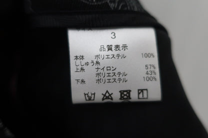 Dance With Dragon(ダンスウィズドラゴン) ショートパンツ 黒総柄 レディース 3 D2-410303 N-7