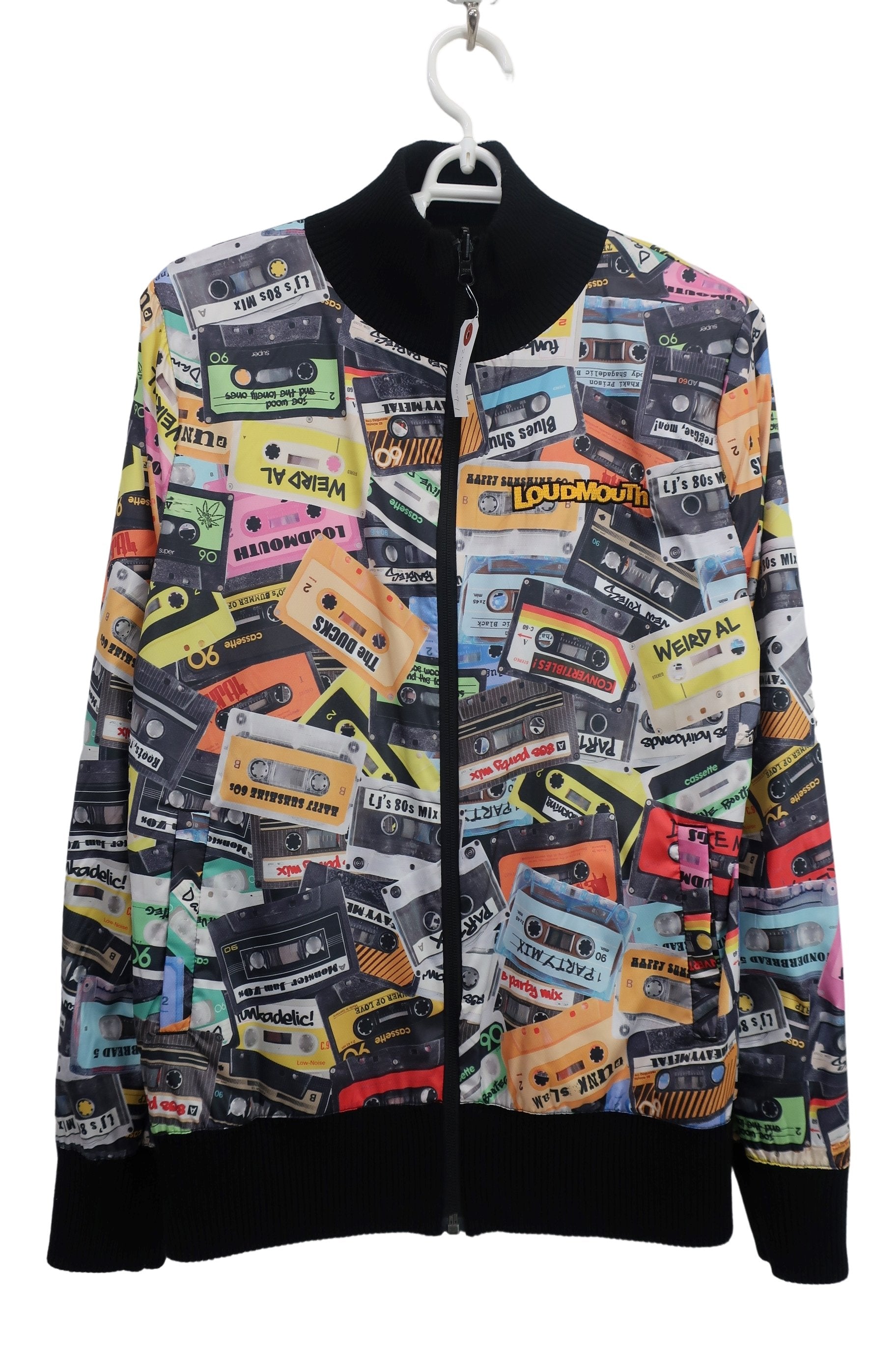 LOUDMOUTH(ラウドマウス) リバーシブルブルゾン カセット柄