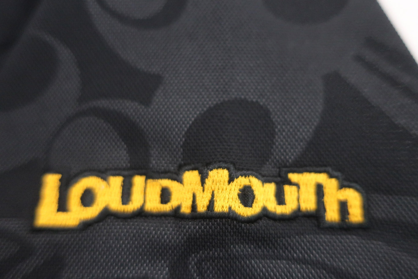 LOUDMOUTH(ラウドマウス) ポロシャツ 黒 レディース L A-4