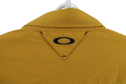 OAKLEY(オークリー) 長袖ポロシャツ マスタードカラー メンズ XL A-7