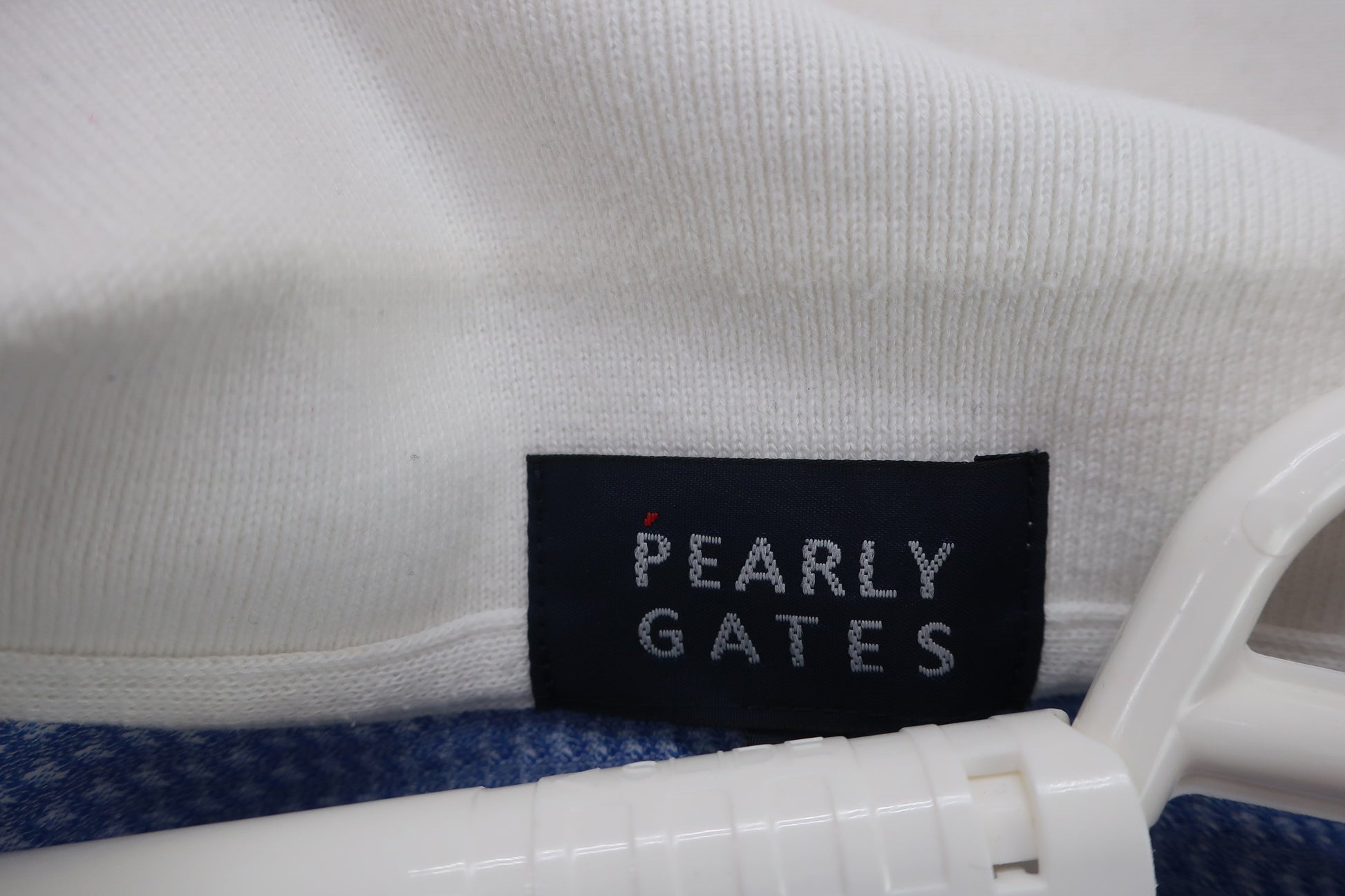PEARLY GATES(パーリーゲイツ) ポロシャツ 青白 メンズ 5 053-1160403 A-5