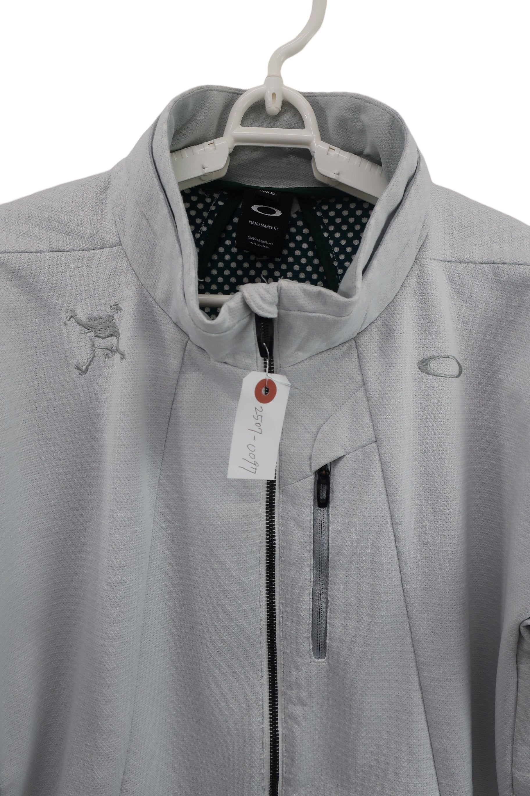 OAKLEY(オークリー) ジャージジャケット グレー メンズ XL A-2