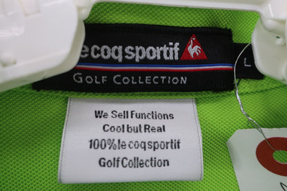 le coq sportif(ルコックスポルティフ) ポロシャツ 黄緑 メンズ L A-3