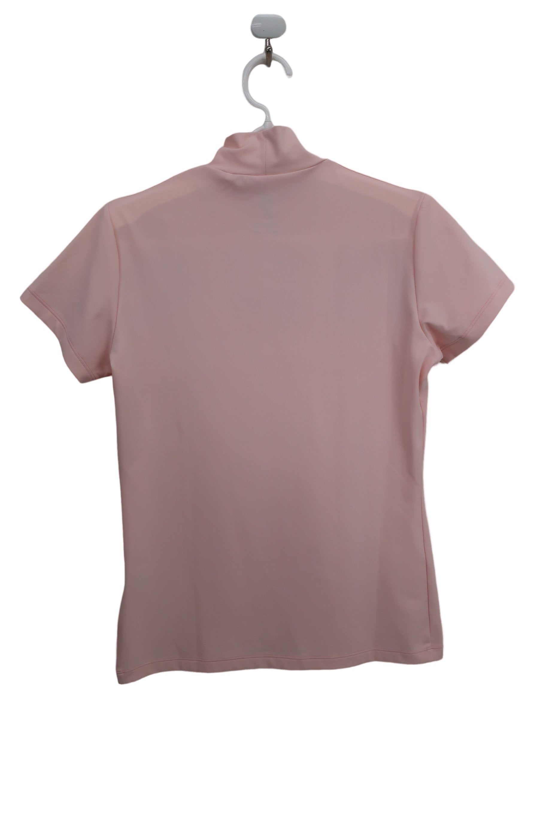 DESCENTE(デサント) 半袖モックネックシャツ ピンク レディース M A-4