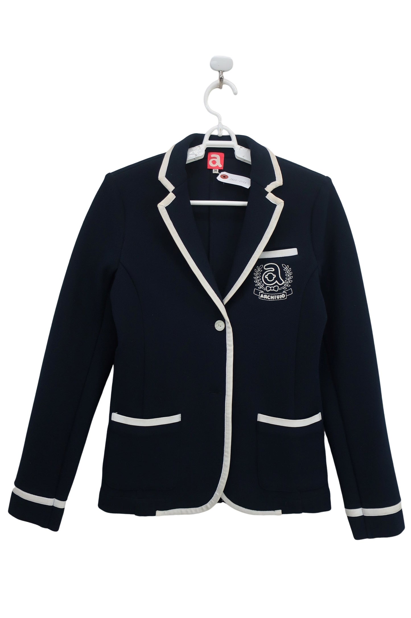 archivio(アルチビオ) ジャケット ネイビー レディース 38 A154208 B-1