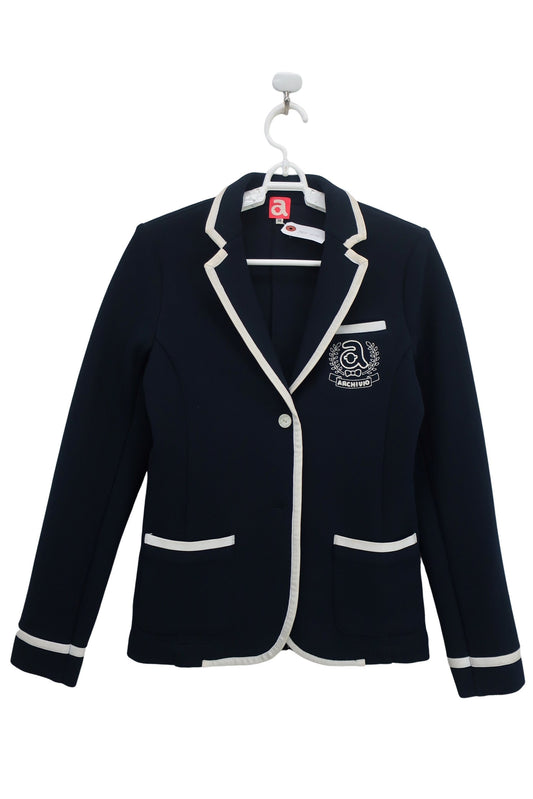 archivio(アルチビオ) ジャケット ネイビー レディース 38 A154208 B-1