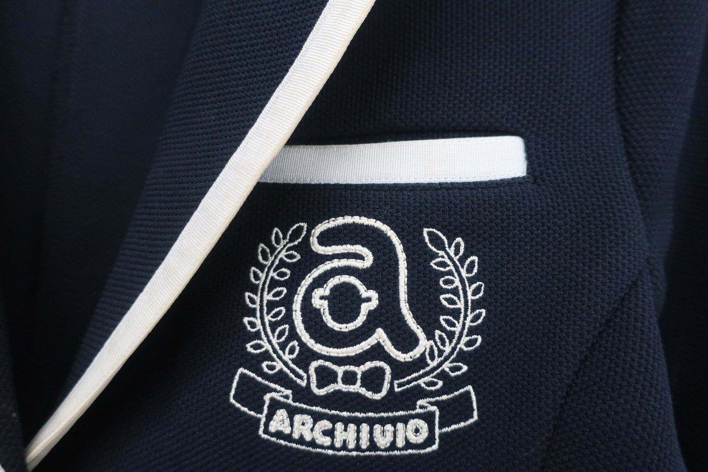 archivio(アルチビオ) ジャケット ネイビー レディース 38 A154208 B-2