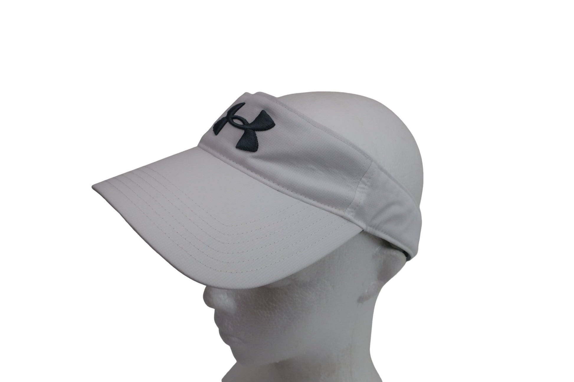 UNDER ARMOUR(アンダーアーマー) サンバイザー 白 メンズ フリーサイズ A