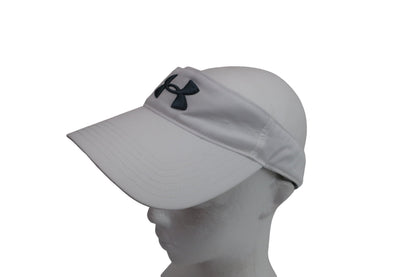 UNDER ARMOUR(アンダーアーマー) サンバイザー 白 メンズ フリーサイズ A