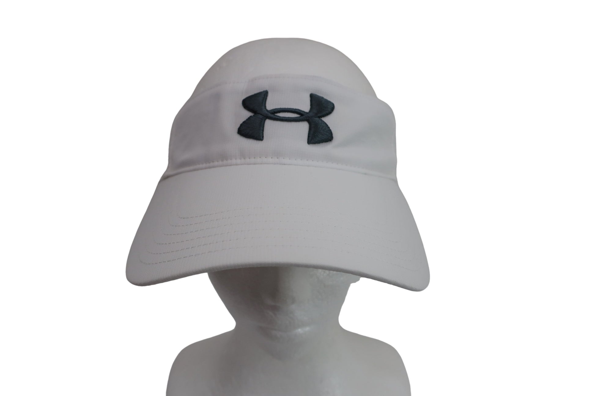 UNDER ARMOUR(アンダーアーマー) サンバイザー 白 メンズ フリーサイズ A