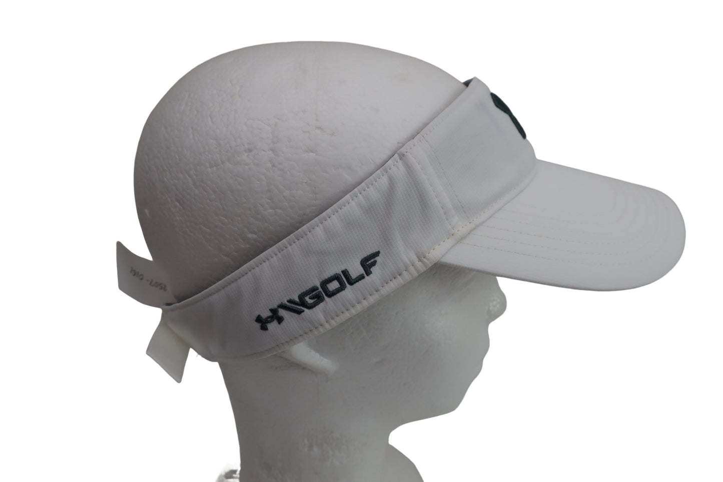 UNDER ARMOUR(アンダーアーマー) サンバイザー 白 メンズ フリーサイズ A